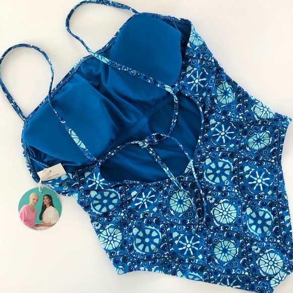 RHODE x Target Zinnia Floral Print One-Piece Swimsuit, XL NWT - Picture 6 of 7